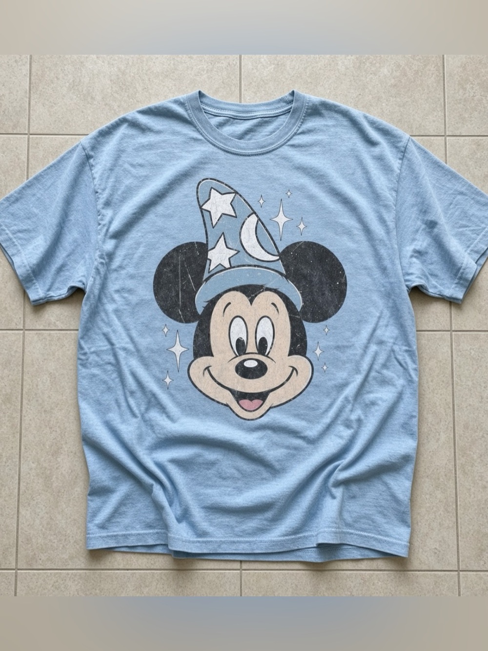Fantasia Sorcerer Minnie T-shirt Light Blue